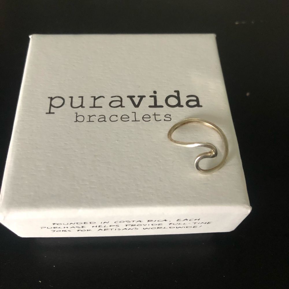 Pura Vida wave ring